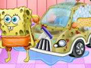 Spongebob Car Cleaning Game Online