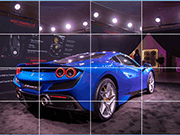 2020 Ferrari F8 Tributo Slide Puzzle Game