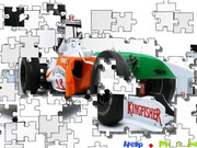 Formula Indy Jigsaw Game Online